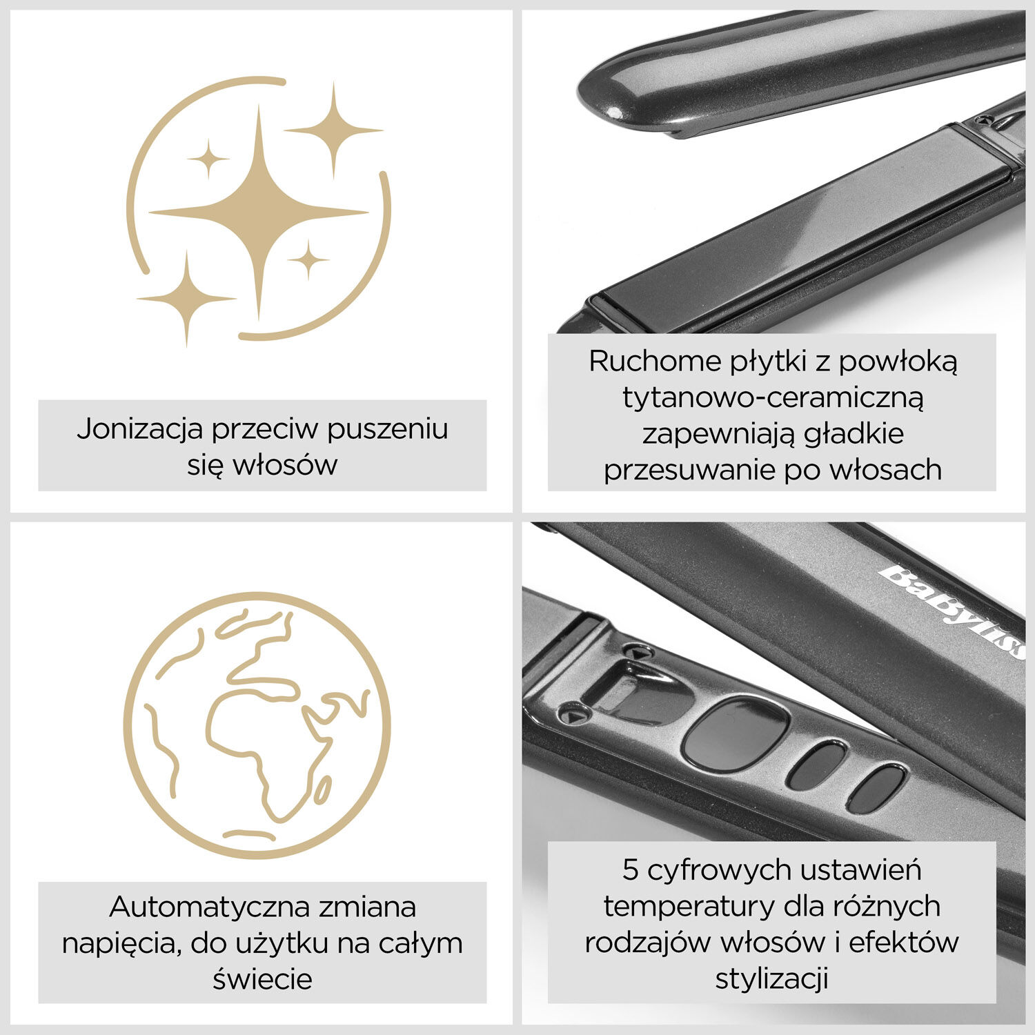 Prostownica Titanium Shine